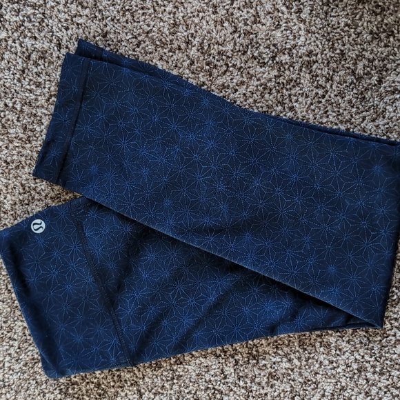 Lululemon Wunder Under Crop II  Capris Leggings Size 4 - Picture 1 of 9
